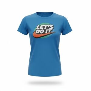 Blue Graphic Kids T-Shirt